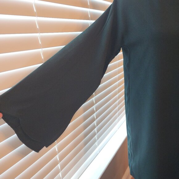 Forever 21 Dark Green Shift Dress - Picture 3 of 7